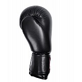 Боксерські рукавиці PowerPlay 3004 Чорні 16 унцій фото товару