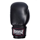 Боксерські рукавиці PowerPlay 3004 Чорні 16 унцій фото товару