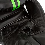 Боксерські рукавиці PowerPlay 3016 Чорно-Зелені 16 унцій фото товара