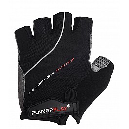 Велорукавички PowerPlay 5023 Men Чорні XS