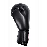 Боксерські рукавиці PowerPlay 3004 Чорні 18 унцій фото товару