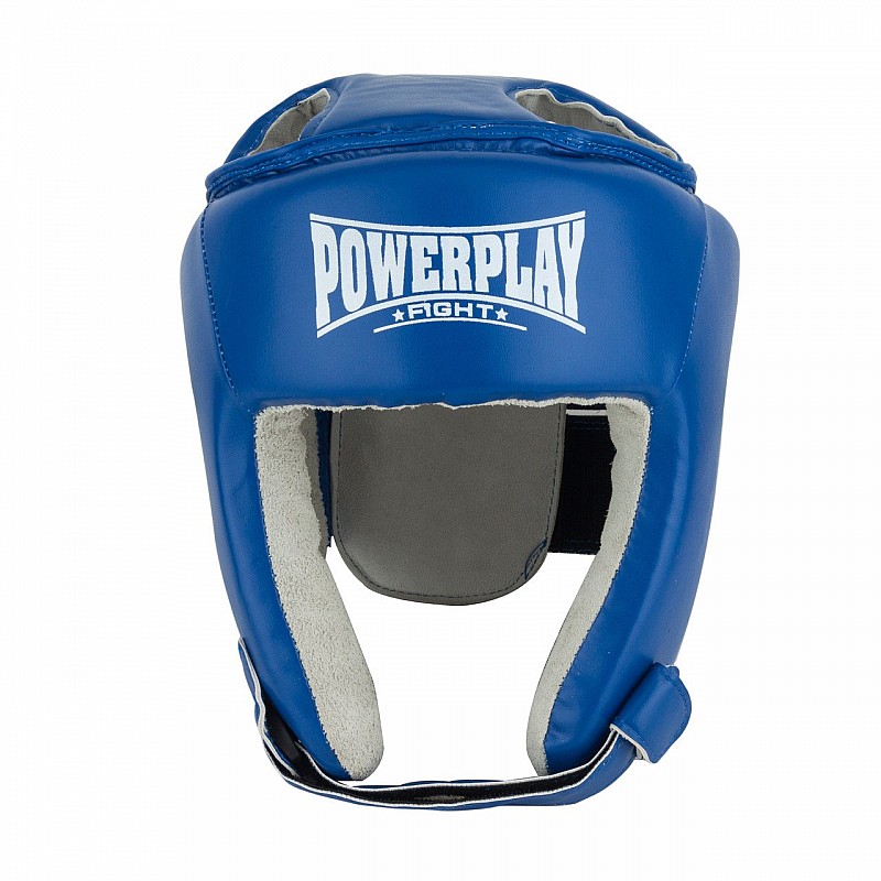Боксерський шолом турнірний PowerPlay 3084 cиний M фото товара