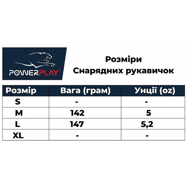 Снарядні рукавички PowerPlay 3025 Чорно-Червоні S фото товара