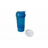 Шейкер спортивний Shaker 360 500ml з контейнером Blue фото товара