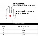 Рукавички для MMA Hayabusa T3  - Чорні L 4oz (Original) фото товара