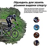 Велорукавички PowerPlay 5019 A Чорно-зелені L фото товара