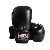 Боксерські рукавиці PowerPlay 3004 Чорні 16 унцій фото товара