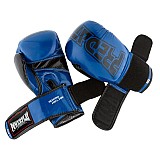 Боксерські рукавиці PowerPlay 3017 Сині карбон 16 унцій фото товара