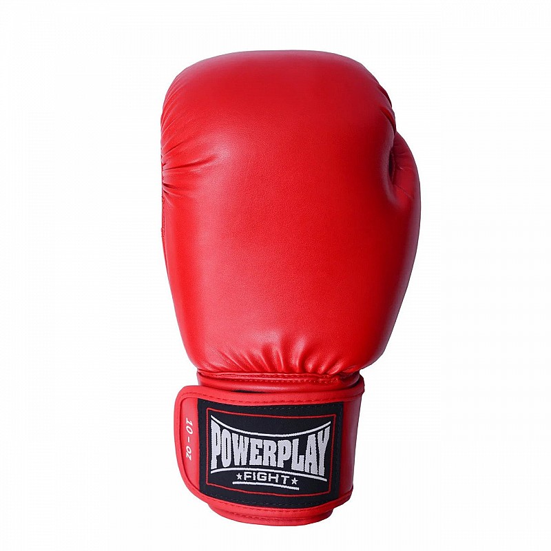 Боксерські рукавиці PowerPlay 3004 Червоні 10 унцій фото товару