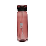 Пляшка для води CASNO 600 мл KXN-1211 Червона з соломинкою фото товара