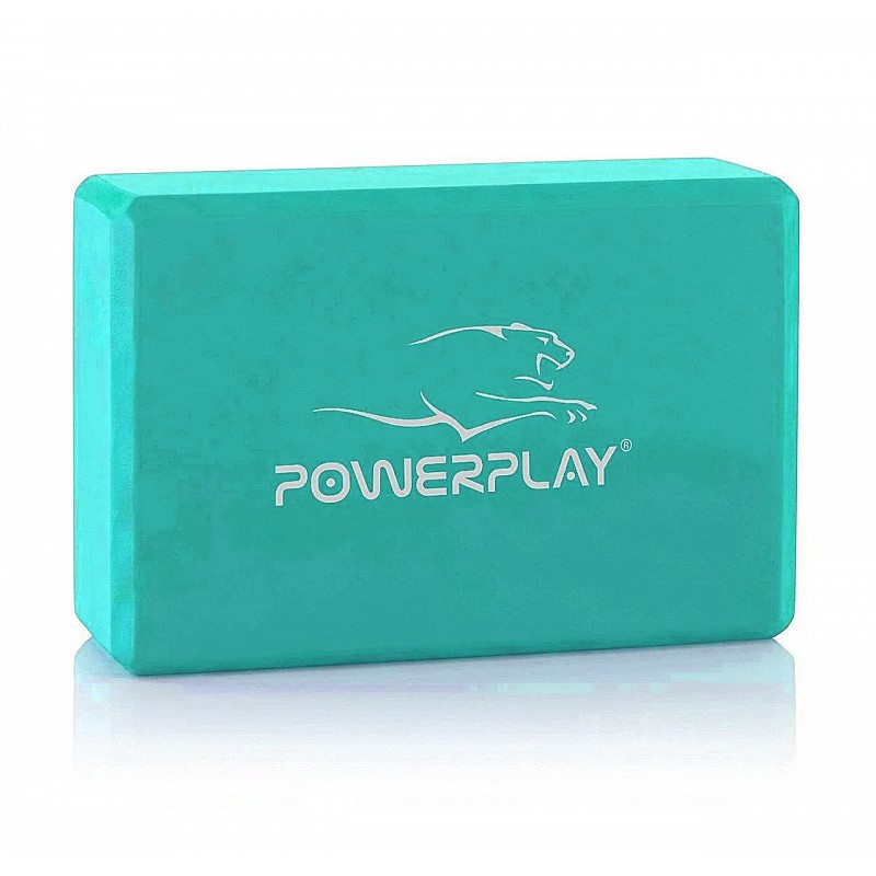 Блок для йоги PowerPlay 4006 Yoga Brick Мятный фото товара