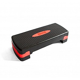 Cтеп-платформа PowerPlay 4328 (2 уровня 10-15 см) черно-красная