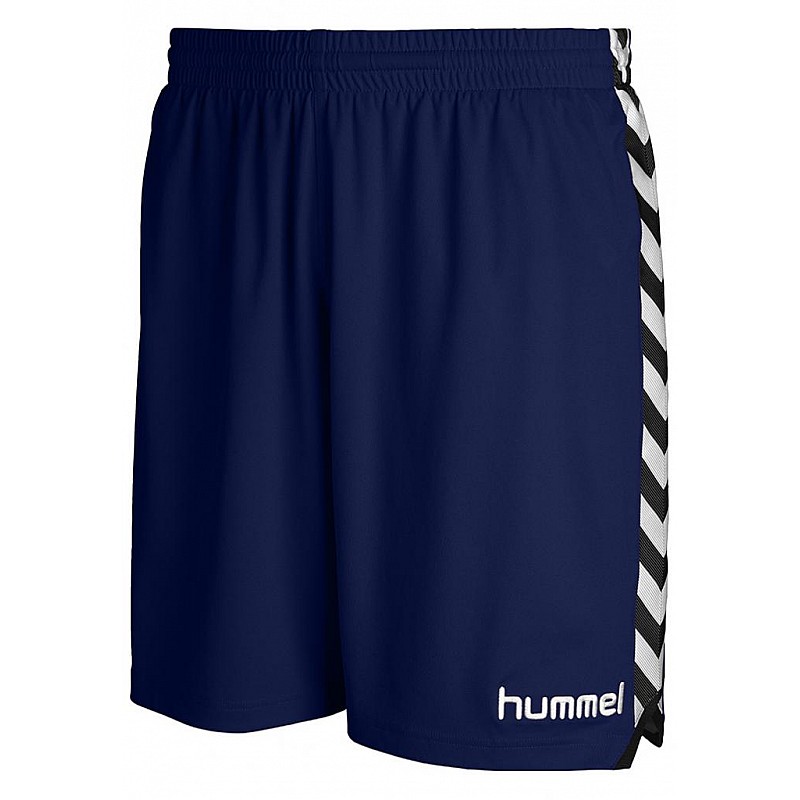 Шорты детские Hummel Stay Authentic Poly Shorts темно-синие фото товара