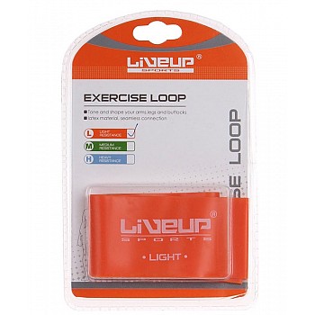 Еспандер-петля LiveUp LATEX LOOP, опір слабке, 50 см, LS3650-500Lo