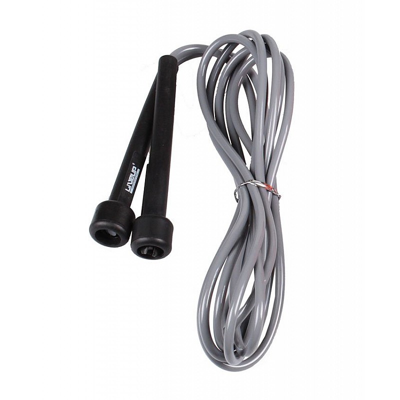 Скакалка LiveUp PVC JUMP ROPE, тубус, LS3115-g фото товару