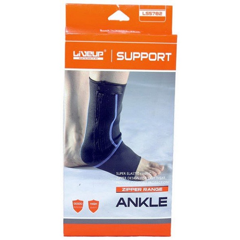 Фиксатор лодыжки LiveUp ANKLE SUPPORT, LS5782-SM фото товара