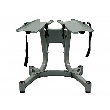 Мобильная подставка под гантели с регулируемым весом LiveUp ADJUSTABLE DUMBBELL RACK, LS1920