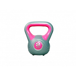 Гиря пластикова насипна LiveUp PLASTIC KETTEL BELL, 2 кг, LS2047-2