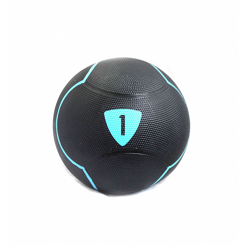 Медбол Livepro SOLID MEDICINE BALL чорний 1 кг фото товару