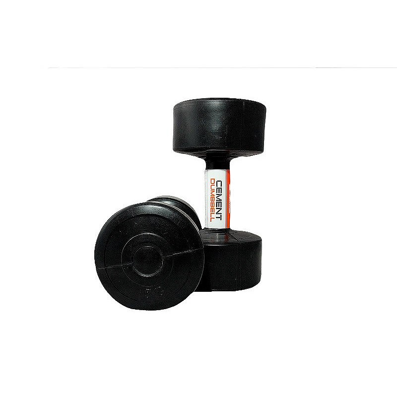 Гантели LiveUp CEMENT DUMBELL BLACK  2 шт.по 5кг фото товара