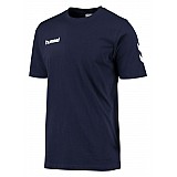 Футболка Hummel CORE COTTON TEE темно-синяя фото товара