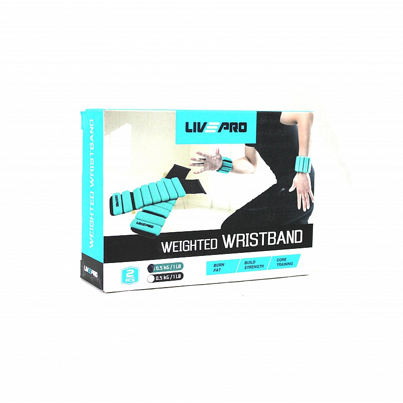 Обважнювачі для рук LivePro WEIGHTED WRIST BAND фото товару