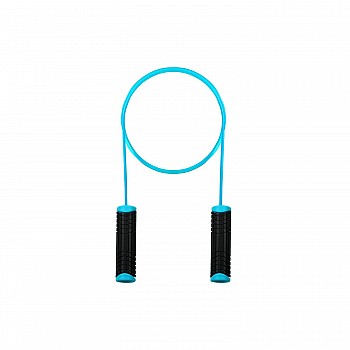 Скакалка LivePro PVC  JUMPROPE голубая