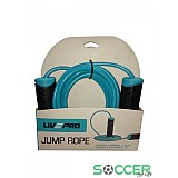 Скакалка LivePro PVC JUMPROPE блакитна фото товару