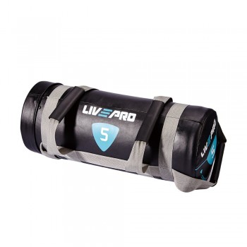 Мешок для кроссфита LivePro POWER BAG черный/серый 25 кг - фото 2