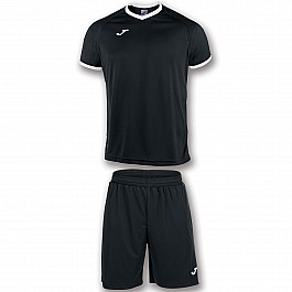 Комплект футбольной формы Joma ACADEMY чёрно-белый 2XS