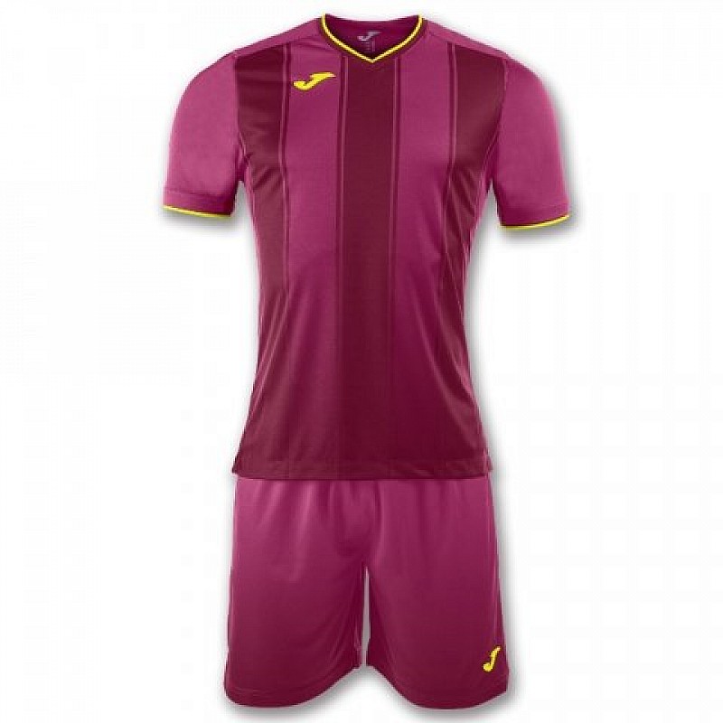 Комплект футбольной формы Joma PRO-LIGA пурпурный M фото товара