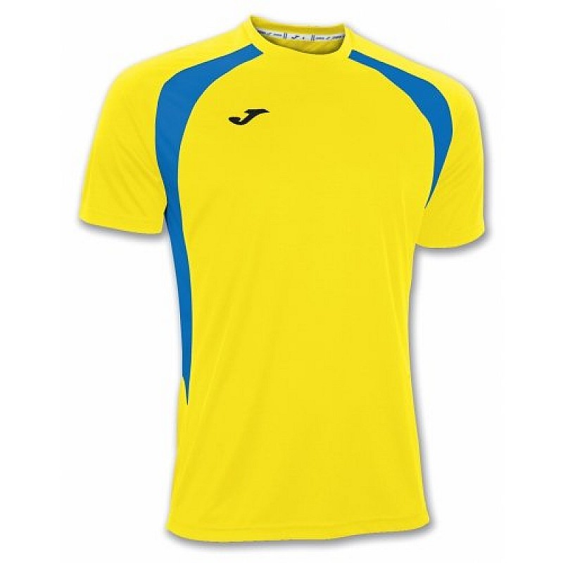 Футболка Joma CHAMPION III жёлто-синяя фото товара