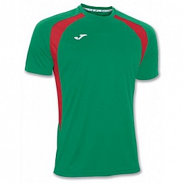 Футболка Joma CHAMPION III зелено-червона