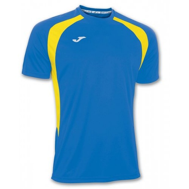 Футболка Joma CHAMPION III сине-жёлтая фото товара