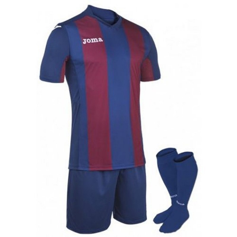 Комплект футбольної форми Joma PISA V, синій M фото товару