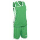 Баскетбольная форма Joma PIVOT SET женская зелено-белая Баскетбольная форма Joma PIVOT SET женская зелено-белая фото