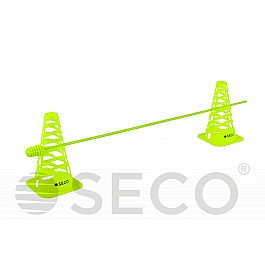 Багатофункціональний бар'єр для тренувань SECO® 23 см неонового кольору