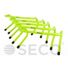 Набор тренировочных барьеров для бега SECO® 15-33 см неонового цвета (5 шт) Набор тренировочных барьеров для бега SECO® 15-33 см неонового цвета (5 шт) фото