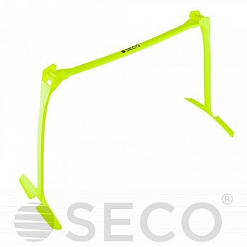 Раскладной барьер для бега SECO® 15-33 см неонового цвета