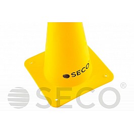 Тренировочный конус SECO® 15 см желтого цвета