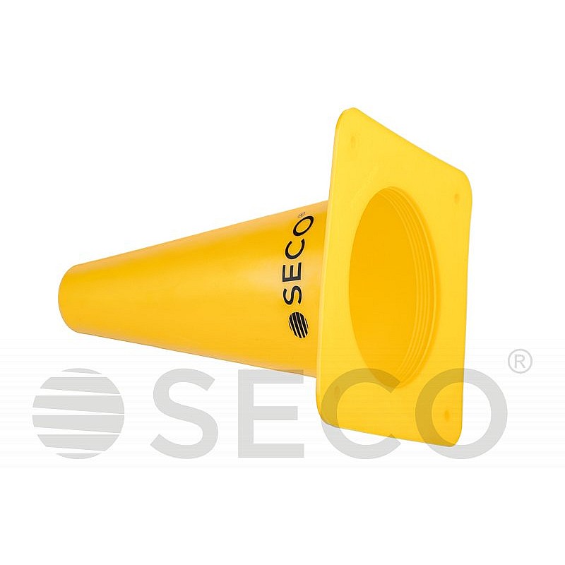 Тренировочный конус SECO® 15 см желтого цвета фото товара