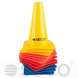Тренувальний конус SECO® 15 см жовтого кольору фото товару