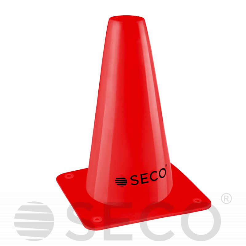 Тренировочный конус SECO® 15 см красного цвета фото товара
