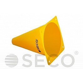 Тренувальний конус SECO® 18 см жовтого кольору