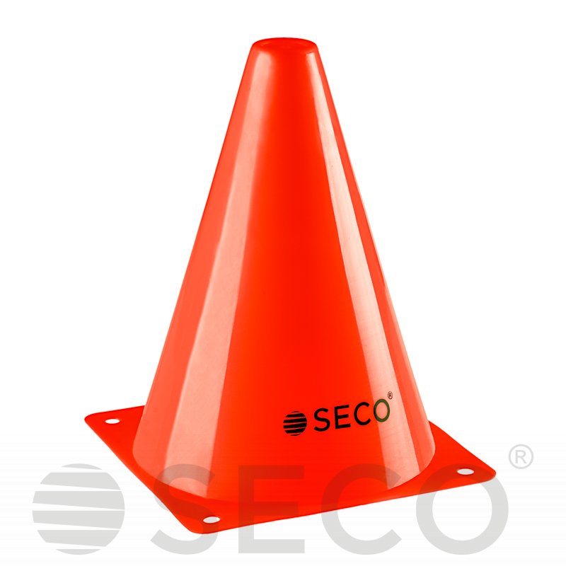 Тренировочный конус SECO® 18 см оранжевого цвета фото товара