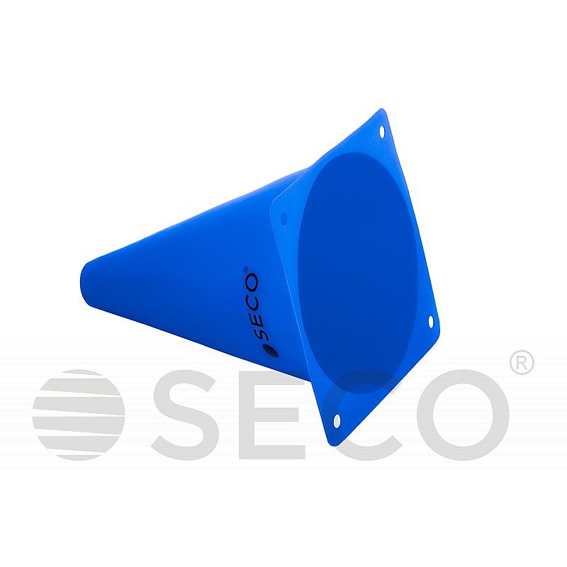 Тренувальний конус SECO® 18 см синього кольору фото товару