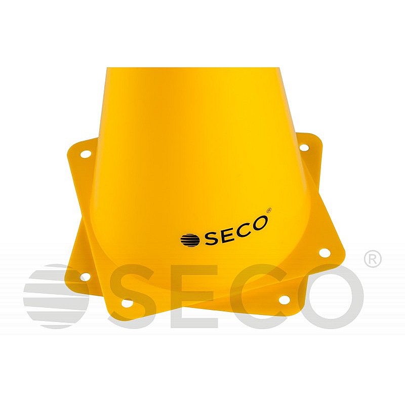 Тренувальний конус SECO® 23 см жовтого кольору фото товару
