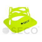 Тренировочный конус SECO® с отверстиями 23 см цвет зеленый неон Тренировочный конус SECO® с отверстиями 23 см цвет зеленый неон фото