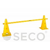 Тренировочный конус с отверстиями SECO® 32 см желтого цвета фото товара