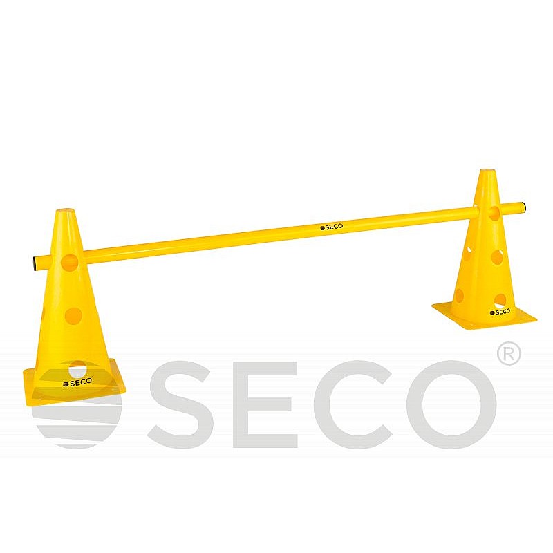 Тренировочный конус с отверстиями SECO® 32 см желтого цвета фото товара